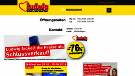 What Moebel-ludwig.at website looked like in 2018 (5 years ago)