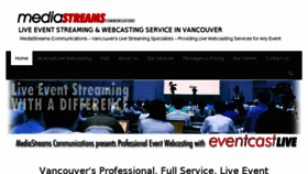 What Mediastreams.ca website looked like in 2018 (5 years ago)