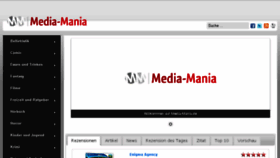 What Media-mania.de website looked like in 2018 (5 years ago)