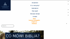 What Maranatha.pl website looked like in 2018 (5 years ago)