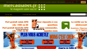 What Mercadiabet.fr website looked like in 2018 (5 years ago)