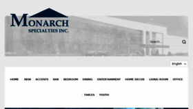 What Monarchspec.ca website looked like in 2018 (5 years ago)