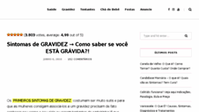 What Maecomfilhos.com.br website looked like in 2018 (5 years ago)