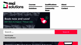 What Mci.edu.au website looked like in 2018 (5 years ago)