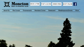What Monctongolfclub.nb.ca website looked like in 2018 (5 years ago)