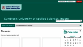 What Moodle.suas.ac.in website looked like in 2018 (5 years ago)