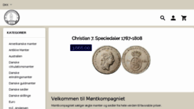 What Montkompagniet.dk website looked like in 2018 (5 years ago)