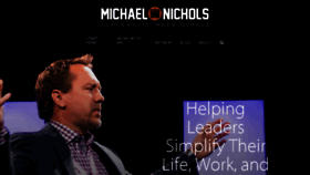 What Michaelnichols.org website looked like in 2018 (5 years ago)
