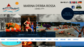 What Marina-erbarossa.com website looked like in 2018 (5 years ago)
