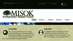 What Misokpress.com website looked like in 2018 (5 years ago)