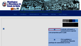 What Metalurgicosbahia.org.br website looked like in 2018 (5 years ago)