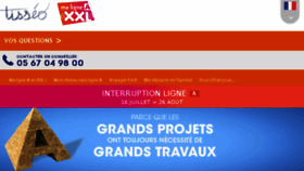What Ma-ligne-a-en-xxl.fr website looked like in 2018 (5 years ago)