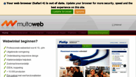 What Multoweb.nl website looked like in 2018 (5 years ago)