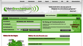What Meinbranchenbuch.de website looked like in 2018 (5 years ago)