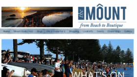 What Mountmaunganui.org.nz website looked like in 2018 (5 years ago)