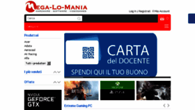 What Mega-lo-mania.eu website looked like in 2018 (5 years ago)