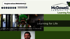 What Mcdowelltech.edu website looked like in 2018 (5 years ago)