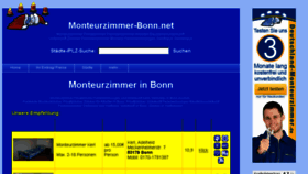 What Monteurzimmer-bonn.net website looked like in 2018 (5 years ago)