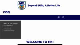 What Mfi.org.ph website looked like in 2018 (5 years ago)