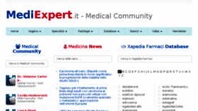 What Mediexpert.it website looked like in 2018 (5 years ago)