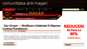 What Magari.ro website looked like in 2018 (5 years ago)
