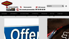 What Motoport.fr website looked like in 2018 (5 years ago)
