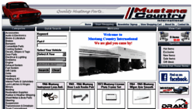 What Mustangcountryintl.com website looked like in 2018 (5 years ago)