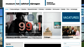 What Museumhetvalkhof.nl website looked like in 2018 (5 years ago)