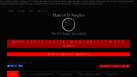 What Mattscdsingles.com website looked like in 2018 (7 years ago)