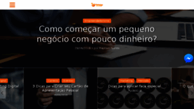 What Marketingcomcafe.com.br website looked like in 2018 (5 years ago)
