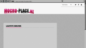 What Mocro-place.nl website looked like in 2018 (5 years ago)
