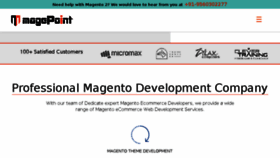 What Magentostore.in website looked like in 2018 (5 years ago)