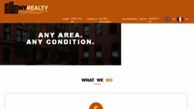 What Myrealty.ca website looked like in 2018 (5 years ago)