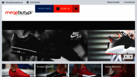 What Megabuty.pl website looked like in 2018 (7 years ago)