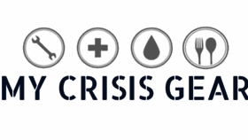 What My-crisis-gear.com website looked like in 2018 (5 years ago)