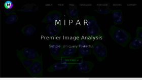 What Mipar.us website looked like in 2018 (5 years ago)