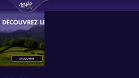 What Milka.fr website looked like in 2018 (5 years ago)