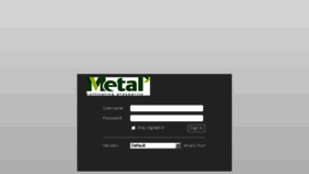 What Mail.metalbd.biz website looked like in 2018 (5 years ago)