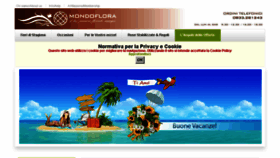 What Mondoflora.com website looked like in 2018 (5 years ago)