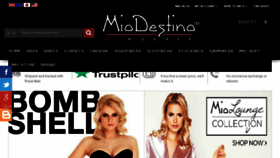 What Miodestino.com website looked like in 2018 (5 years ago)
