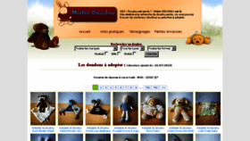 What Misterdoudou.fr website looked like in 2018 (5 years ago)