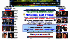 What Ministers-best-friend.com website looked like in 2018 (5 years ago)