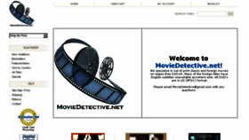 What Moviedetective.net website looked like in 2018 (5 years ago)