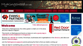 What Mykingswood.co.uk website looked like in 2018 (5 years ago)