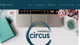What Marketingcircus.at website looked like in 2018 (5 years ago)