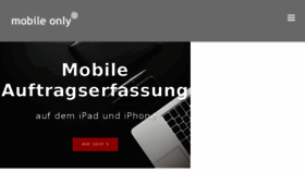 What Mobilonly.de website looked like in 2018 (5 years ago)
