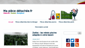 What Ma-piece-detachee.fr website looked like in 2018 (5 years ago)