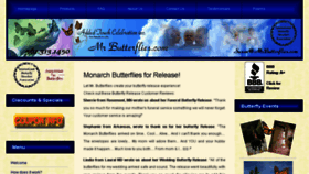 What Mrbutterflies.com website looked like in 2018 (5 years ago)