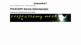 What Modlitwa.chrzescijanin.pl website looked like in 2018 (5 years ago)
