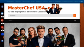 What Masterchefusa.es website looked like in 2018 (5 years ago)